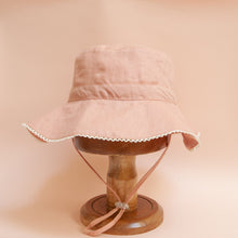 将图片加载到图库查看器,Hat Linen Blush