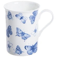 将图片加载到图库查看器，Botanical Blue China Mug - Pkt1
