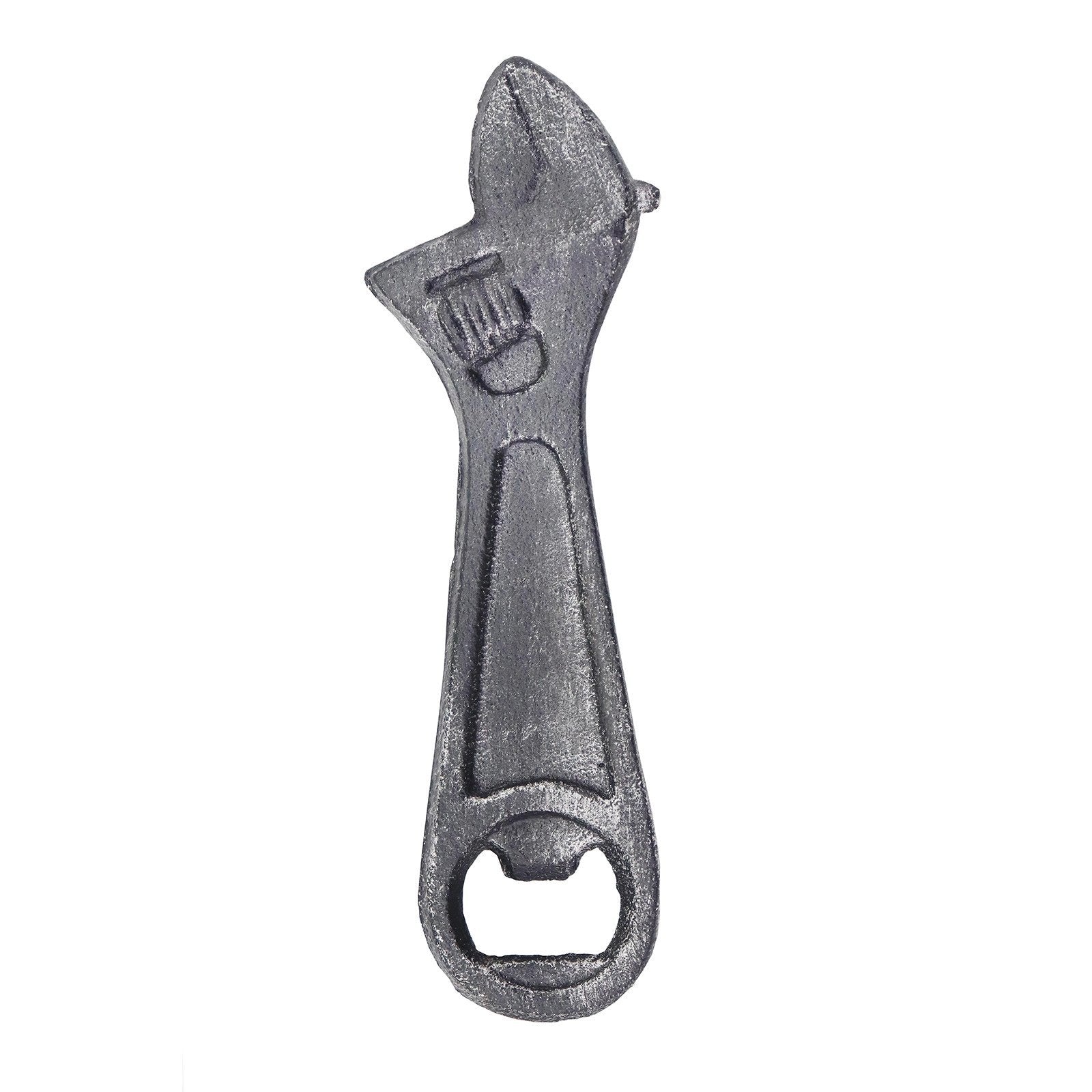 Booze Cast Iron Bottle Opener - Adjustable Spanner