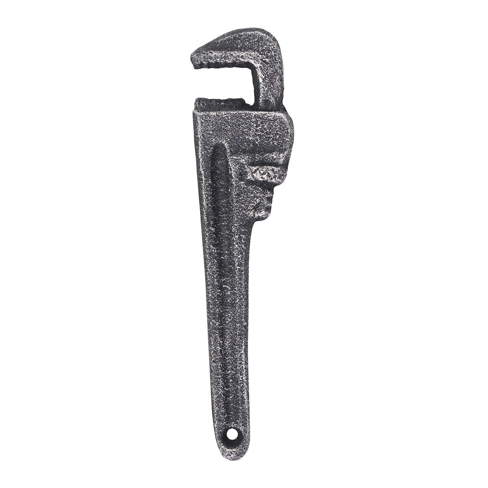 Booze  Cast Iron Bottle Opener - Pipe Wrench