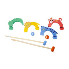 将图片加载到图库查看器，KIDS CROQUET SET ZOO
