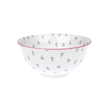 将图片加载到图库查看器，Patterned Nibbles Bowl - Hearts
