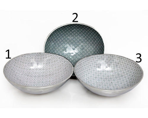 Aluminium  Medium Bowl - Various Designs