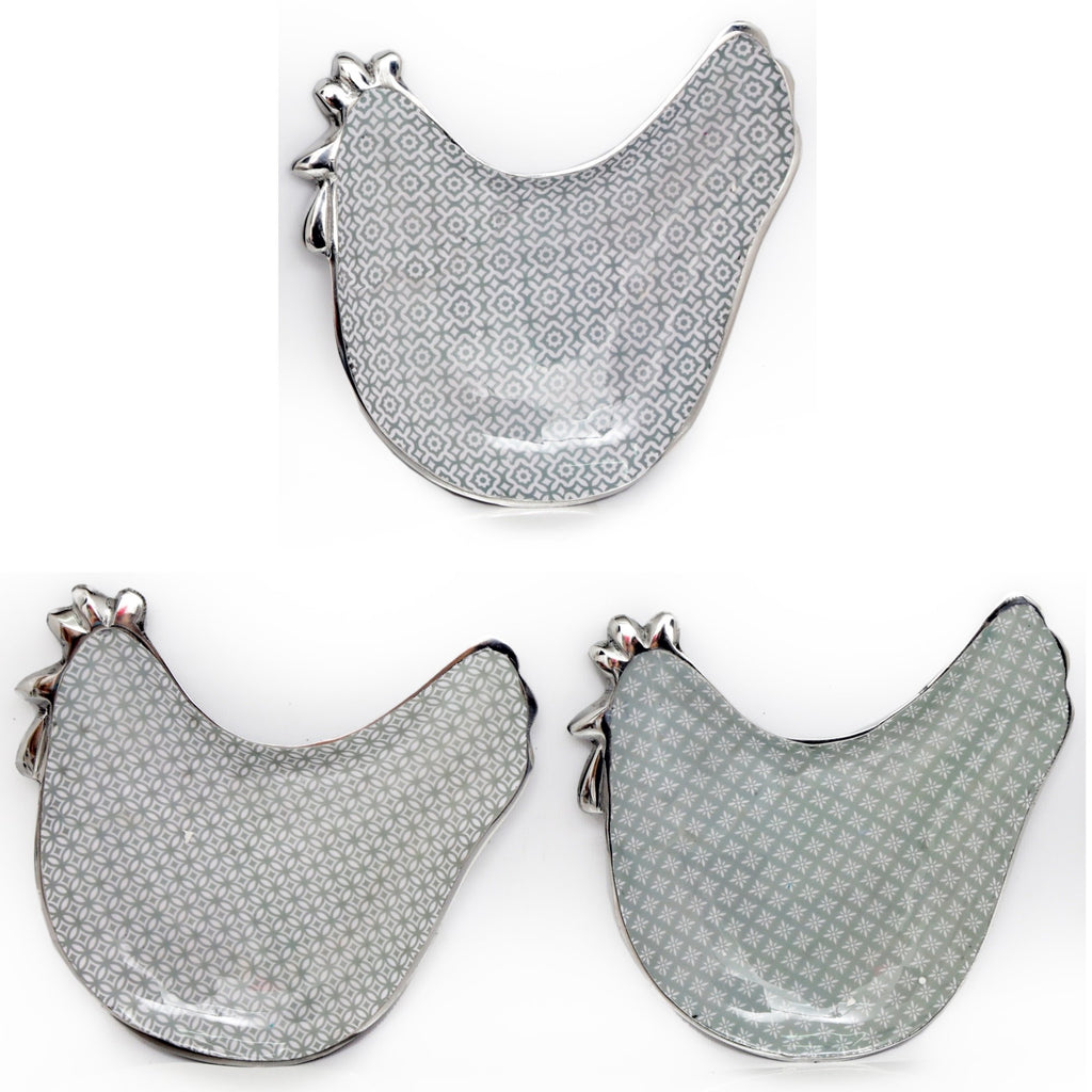 Aluminium Chicken Shaped Dish - Various Designs