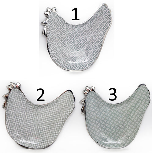 Aluminium Chicken Shaped Dish - Various Designs