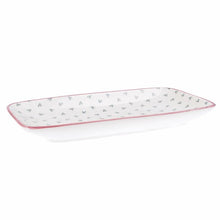 将图片加载到图库查看器，Patterned Plate - Hearts
